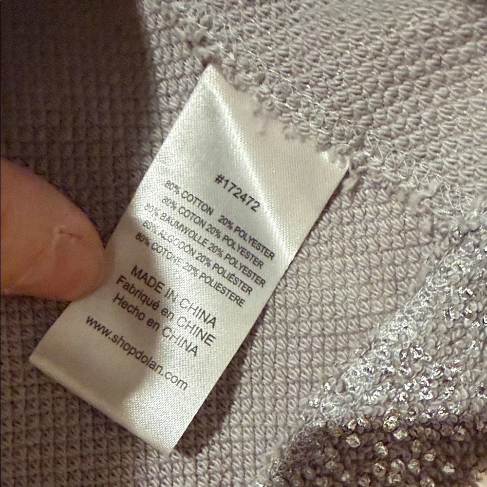 Anthropologie‎ Dolan left coast collection Sparkling metallic jacket small - Picture 6 of 8